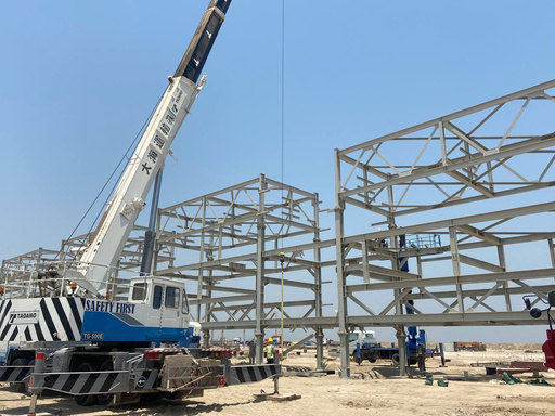 MASSTEEL steel structure erection